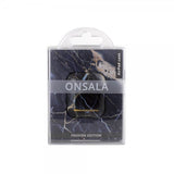 Onsala AirPods 1/2 Deksel Fashion Edition Black Galaxy Marble