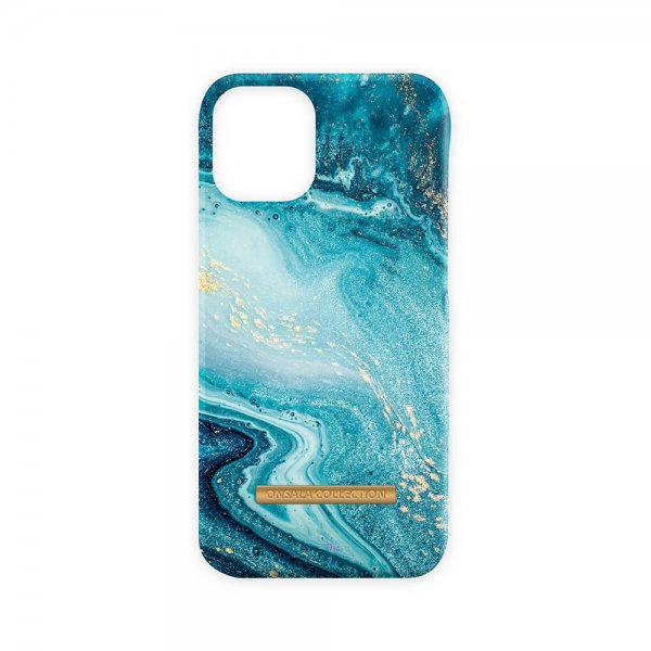 Onsala iPhone 13 Mini Deksel Fashion Edition Blue Sea Marble