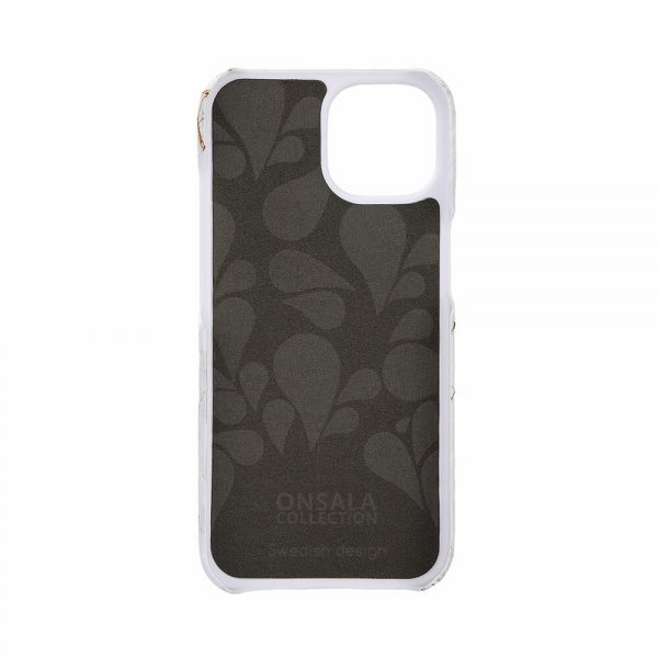 Onsala iPhone 15 Deksel MagSeries White Rhino Marble