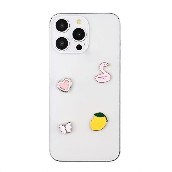 Onsala Pimp Your Phone Charms 4-pakning Flamingo