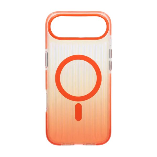 iPhone Air Deksel Korrugerte MagSafe Oransje