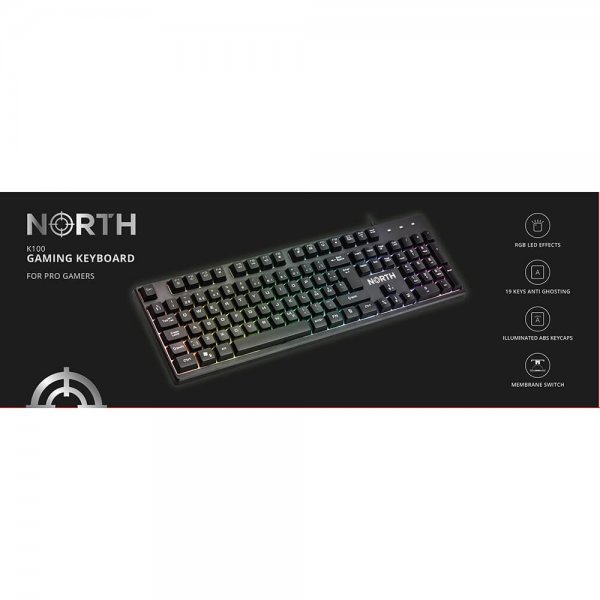North Gaming Tastatur K100 RGB
