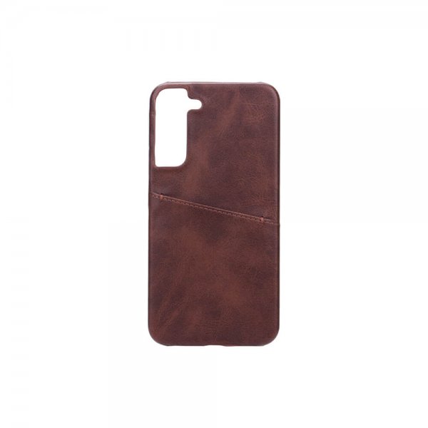 Onsala Samsung Galaxy S22 Plus Deksel med en Kortlomme Brun