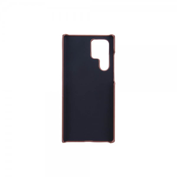 Onsala Samsung Galaxy S22 Ultra Deksel med en Kortlomme Brun