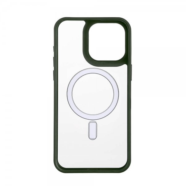 Onsala iPhone 15 Pro Max Deksel Bumper MagSeries Grønn