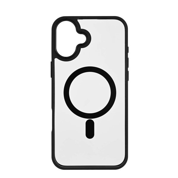 Onsala iPhone 16 Plus Deksel Bumper MagSeries Klar Svart