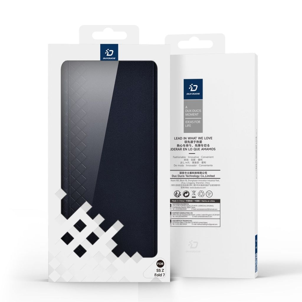 Dux Ducis Samsung Galaxy Z Fold 7 Etui Bril Series Blå