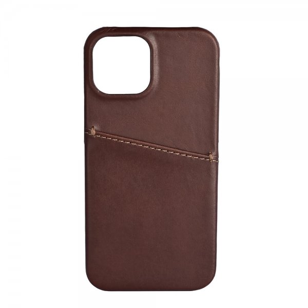 Buffalo iPhone 13 Mini Deksel Backcover with Card Slot Brun