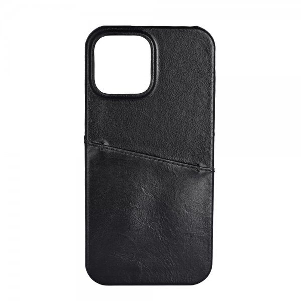 Buffalo iPhone 13 Pro Max Deksel Backcover with Card Slot Svart