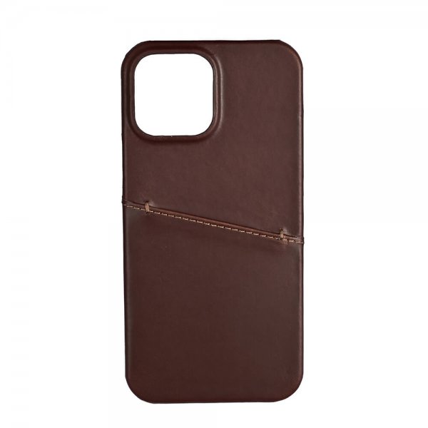 Buffalo iPhone 13 Pro Max Deksel Backcover with Card Slot Brun
