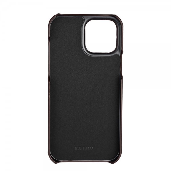 Buffalo iPhone 13 Pro Max Deksel Backcover with Card Slot Brun