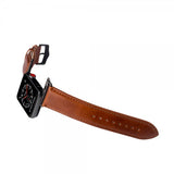 Buffalo Apple Watch 38/40/41/42mm Armbånd Ekte Skinn Brun