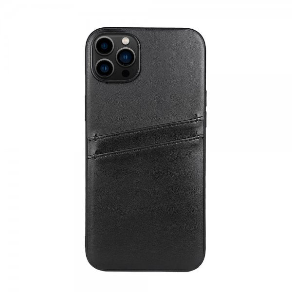 Buffalo iPhone 14 Plus Deksel Backcover with Card Slots Svart
