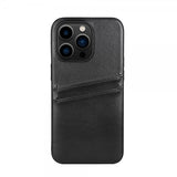 Buffalo iPhone 14 Pro Deksel Backcover with Card Slots Svart