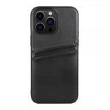 Buffalo iPhone 14 Pro Max Deksel Backcover with Card Slots Svart