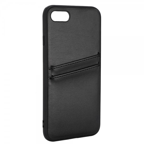 Buffalo iPhone 7/8/SE Deksel Backcover with Card Slots Svart