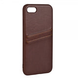 Buffalo iPhone 7/8/SE Deksel Backcover with Card Slots Brun