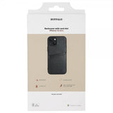 Buffalo iPhone 13 Mini Deksel Backcover with Card Slots Svart