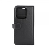 Buffalo iPhone 15 Pro Etui 3 Kortlomme Avtakbart deksel MagSeries Svart