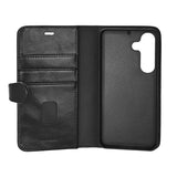 Buffalo Samsung Galaxy S25 Etui 2-in-1 Detachable Wallet Svart