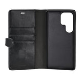 Buffalo Samsung Galaxy S25 Ultra Etui 2-in-1 Detachable Wallet Svart