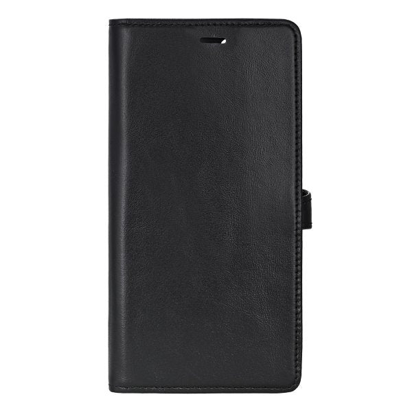 Buffalo Samsung Galaxy S26 Ultra Etui 2-i-1 Ekte skinn 3 Kortlomme Svart
