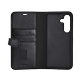 Buffalo Samsung Galaxy S26 FE Etui 2-i-1 Ekte Lær 3 Kortlommer Svart