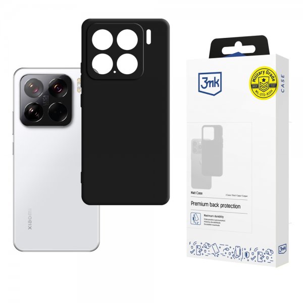 3mk Xiaomi 15 Deksel Matt Case Svart