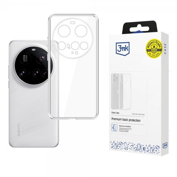 3mk Xiaomi 15 Ultra Deksel Clear Case Klar