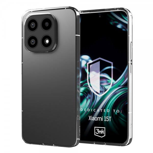 3mk Xiaomi 15T Deksel Clear Case Klar