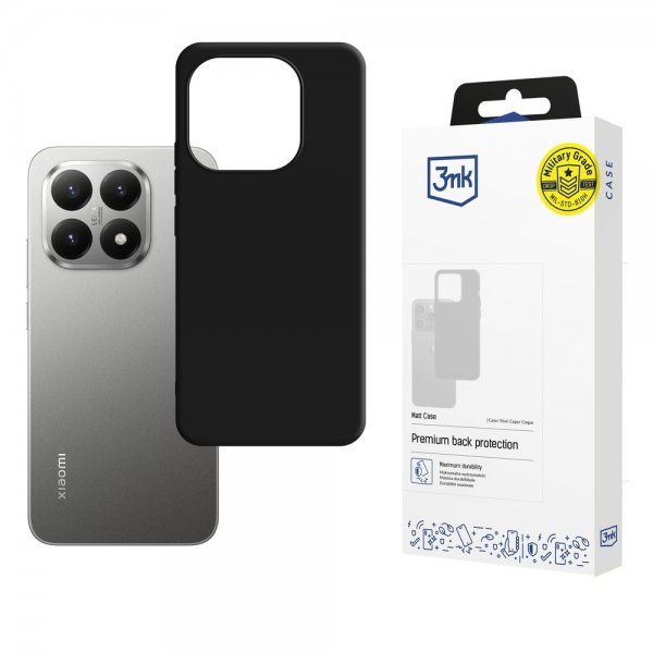 3mk Xiaomi 15T Deksel Matt Case Svart