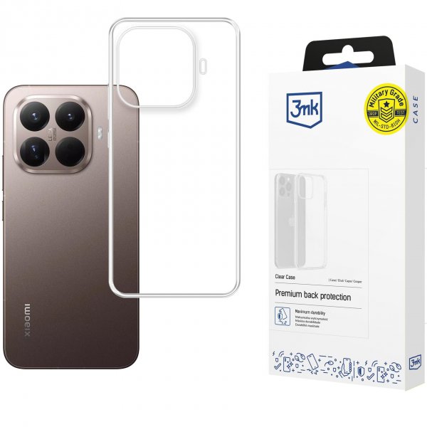 3mk Xiaomi 15T Pro Deksel Clear Case Klar