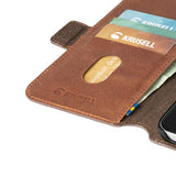 Krusell Samsung Galaxy S21 Plus Etui Sunne PhoneWallet Vintage Cognac