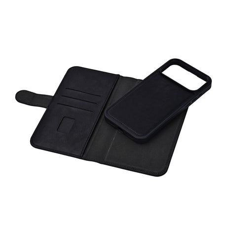 Gear iPhone 17 Pro Max/iPhone 18 Pro Max Etui 2-i-1 med 3 Kortlomme MagSeries Svart