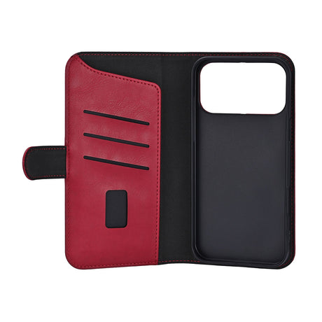Gear iPhone 17 Pro Max/iPhone 18 Pro Max Etui 3 Kortlomme Rød