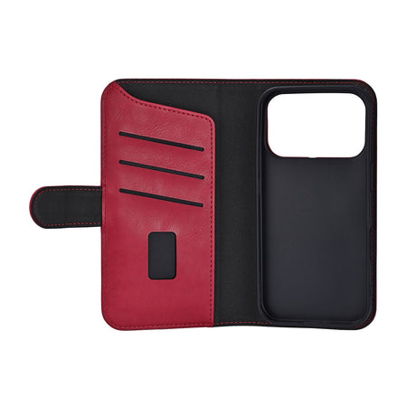 Gear iPhone 17 Pro/iPhone 18 Pro Etui 3 Kortlomme Rød