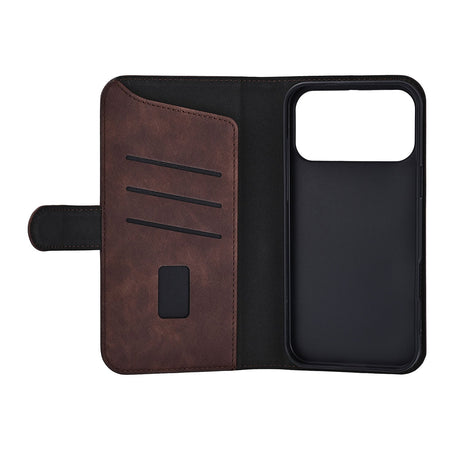 Gear iPhone 17 Pro Max/iPhone 18 Pro Max Etui 3 Kortlomme Brun