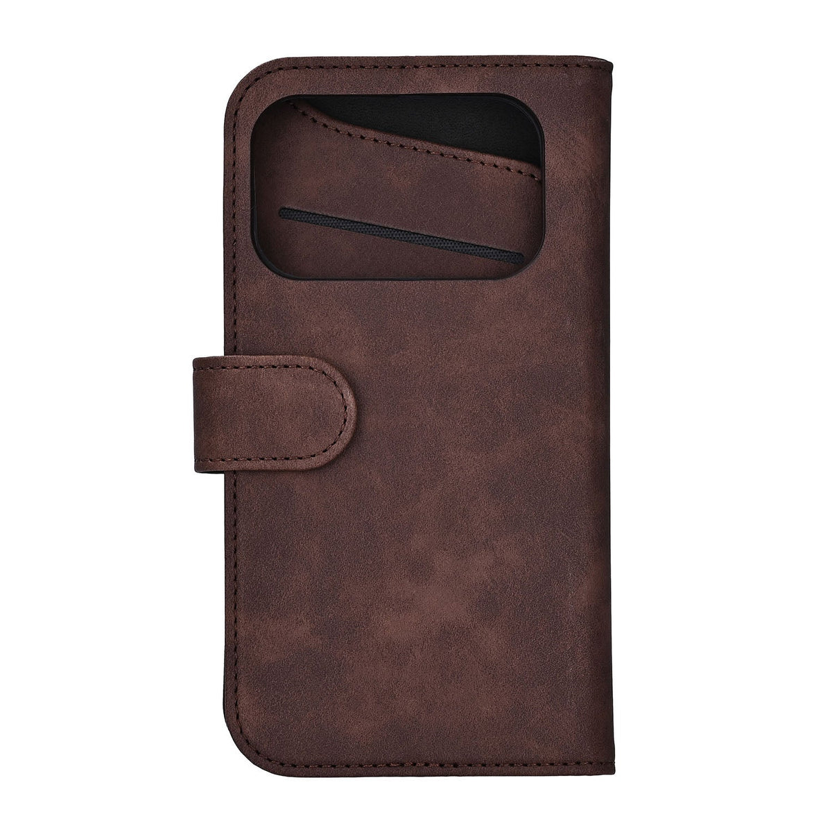 Gear iPhone 17 Pro/iPhone 18 Pro Etui 3 Kortlomme Brun