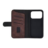 Gear iPhone 17 Pro/iPhone 18 Pro Etui 3 Kortlomme Brun