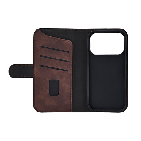 Gear iPhone 17 Pro/iPhone 18 Pro Etui 3 Kortlomme Brun