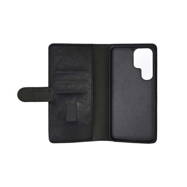 Gear Samsung Galaxy S25 Ultra Etui 3 Kortlomme Avtakbart deksel Svart