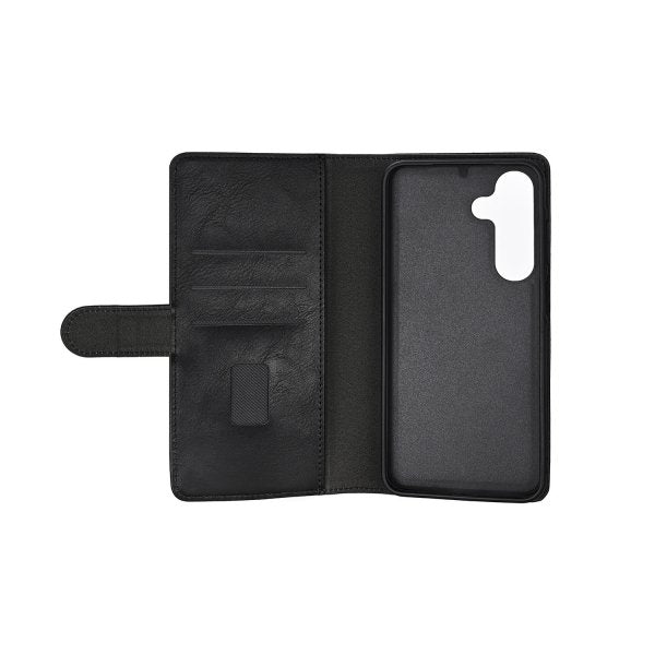 Gear Samsung Galaxy S25 Etui 3 Kortlomme Avtakbart deksel Svart