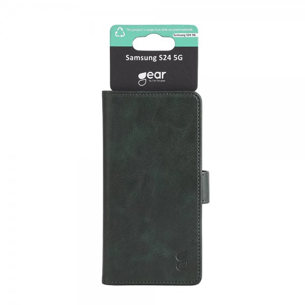 Gear Samsung Galaxy S24 Etui 3 Kortlomme  Olivgrön