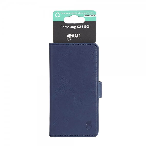 Gear Samsung Galaxy S24 Etui 3 Kortlomme Blå