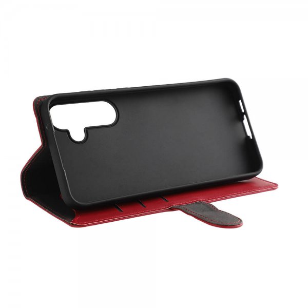 Gear Samsung Galaxy A55 Etui 3 Kortlomme  Rød