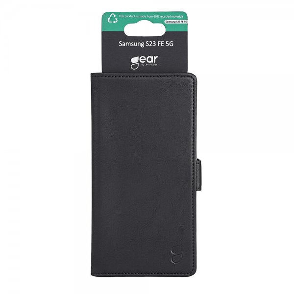 Gear Samsung Galaxy S23 FE Etui 3 Kortlomme  Svart