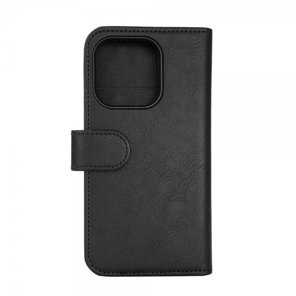 Gear iPhone 15 Pro Etui 3 Kortlomme Avtakbart deksel MagSeries Svart
