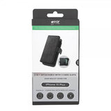Gear iPhone 15 Plus Etui 3 Kortlomme Avtakbart deksel MagSeries Svart