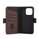 Gear iPhone 15 Pro Etui 3 Kortlomme MagSeries Brun