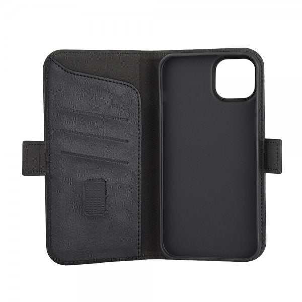 Gear iPhone 15 Plus Etui 3 Kortlomme MagSeries Svart